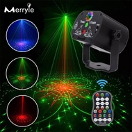 Laquitalo 60 Patterns LED Disco Stage Light USB Rechargeable RGB Laser Projection Lamp Wireless Controller Effect Lights Party DJ KTV Ball