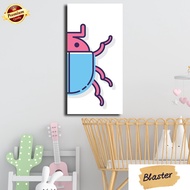 Wall Decoration Wooden Poster WallDecor Minimalist Home Decoration Animal Beetle Theme