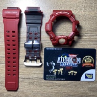 GSHOCK RANGEMAN GW9400RD-4 BAND AND BEZEL BNB RED RD CARBON FIBRE CF ORIGINAL 100% AUTHENTIC GENUINE