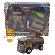 DIY Robot Toy Transforms Truck Robot Deformation Mechanical Robot