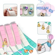 MIHAN 30/48/96Pcs Nail Adhesive Glue Clay, Tacky Gel Reusable Reusable Adhesive Clay, Solid Color Na