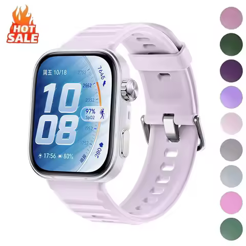 Silicone Band for Huawei Watch Fit3 Fit4 Fit4Pro Fit 5 Fit5pro Quick-Release Design Waterproof Sweat