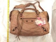 [不議價 Last Price 只限順豐 SF only] Balenciaga Classic City Bag 手提肩背包 粉紅色 送Hello Kitty公仔掛飾