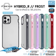 ITSKINS HYBRID_R // FROST Shockproof Case For iPhone 11/XR 12/12 Pro