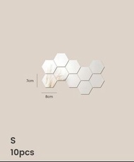 Shein hexagon mirror