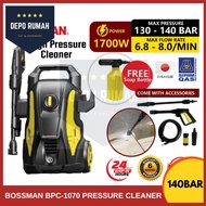 BOSSMAN BPC 1070 Waterjet High Pressure Cleaner Water Jek Jack Sprayer Mesin Cuci Kereta Car Wash Machine