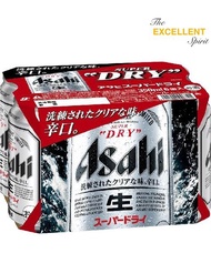 Asahi Beer 6 x 350ml