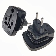 Wonpro Universal to EU 4.0mm pin Plug Indonesia Europea Country Travel Adapter Converter 10A 250V In