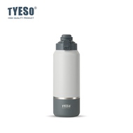 TYESO 1200ml 1500ml 2000ml ขวดน้ำสแตนเลส ฝายกดื่ม เหมาะสำหรับสายเดินทาง นักกีฬา และผู้รักสุขภาพ ขวดน
