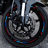 17" JDM Motul Racing Wheel Hub Reflective Sticker Motorcycle Bike Rim Modified Universal Sticker Voge Wheel Decal