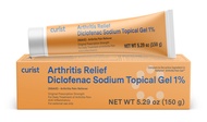 Diclofenac Sodium Topical Gel 1 Percent 150g for Arthritis Pain - Joint Pain Relief for Hand/Foot Pa