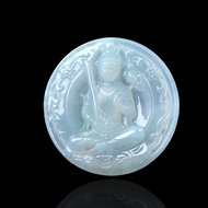 【屬牛虎本命佛】冰種翡翠虛空藏菩薩 | 天然緬甸玉翡翠A貨 |送禮