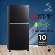 Mitsubishi Refrigerator Fridge INVERTER Black Beauty 2 Door 421L Refrigerator Fridge MR-FX47EN / MR-FX43EN (389L)