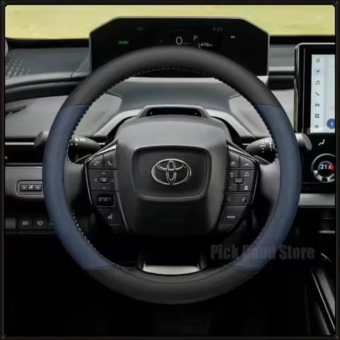 For Toyota BZ5 BZ4X BZ3 2023 2024 2025 36CM Car Steering Wheel Cover Anti slip breathable car interi