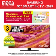 SAMSUNG QA50QN90FAKXXS 50" NEO QLED 4K QN90F SMART TV | Free $100 Mooments Redeem Samsung by 12 Jul 
