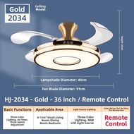 CHIGO | Invisible Bluetooth Speaker Ceiling Fan Light