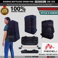 Softcase Gigbag Drum Pad MEDELI DD325 Bag Case Drum Electric Medeli DD 325 by NELCISH