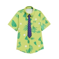 Zootopia Fox Men'S Shirt Set Adult Fox Nick Summer Performance Costume Coswear