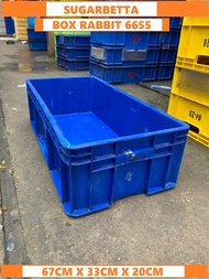 box plastik bekas bak ikan cupang tipe 6655
