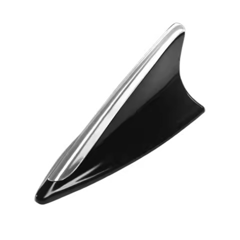 Adapter FM Signal Amplifier Anti-static Aerial Antenna Cover Shark Fin Antenna Sticker Carbon Fiber 