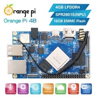 Orange Pi 4B 4GB DDR4+16GB EMMC Flash Rockchip RK3399 With NPU SPR2801S Support Android Ubuntu Debia