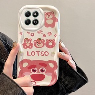 Lotso Gấu Họa Tiết Hoạt Hình mềm Ốp điện thoại cho Honor X6C x7c X8C Honor 400 400 Lite 400 Pro phon