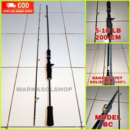 (5-10LB 200CM MODEL BC) JORAN PANCING BAHAN FULL SUTET ORIGINAL SOLID / JORAN SUTET BC CASTING NON F