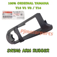 Y16 Y16ZR Y15 Y15ZR V1 V2 ( 100% ORIGINAL YAMAHA ) SWING ARM RUBBER / CHAIN GUARD RUBBER / PENAHAN R