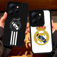 S91 Real Madrid CF Casing for Tecno POP Spark 30C GO1 GO2 20 Pova 5 6 4 9 GO1S 8 7 Pro GO 2024 2023 