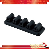 📦Direct from JapanELECOM Cable Holder, Magnetic Type, 5 Pieces Fixed, Cable Clip, Cables Organized, 