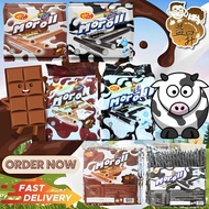 9/30/40 packs x 12gm - Win Win Moroll Wafer Rolls with Chocolate Filling/Black vs White Wafer Rolls 