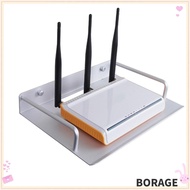 BORAG Router Shelf, Multipurpose Easy to Use Router Rack, Durable Metal Wall Mount Projector Holder Living Room Bedroom