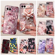 For Google Pixel 6A Casing GX7AS GB62Z G1AZG Shockproof Cover New Stylish Butterfly Bowknot Soft Cas
