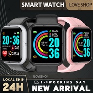 Smart Watch Jam Tangan Wanita Lelaki Sport Watch Fitness Tracker Men Watch Women Watch