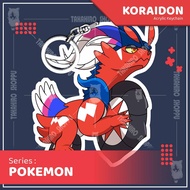 GANTUNGAN Pokemon Acrylic Keychain / Keychain - KORAIDON