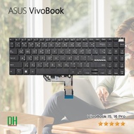 Spare Parts For ASUS VivoBook 15 Pro M3500 M6500 Notebook Keyboard With Lights High Quality Deputy S