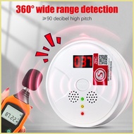 Carbon Monoxide Sensor CO Digital Detector Battery-Powered CO Warning Monitor Portable CO Alarm Dete