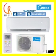 Midea 1.0HP Air Conditioner Wall Mounted MSK4-09CRN1 / MSK409CRN1 with Self-Cleaning &amp; Ionizer