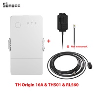 SONOFF TH Origin with Sensor Smart Temperature and Humidity Monitoring Switch Set 16A/20A WiFi Smart