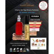 Original Decant - Cherry On Top by Rirana Parfume Extrait De Parfum Original 100% (by DanishScentory