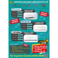 New Installation Daikin I-smile Eco Series Aircon System (Inverter R32)