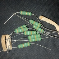 HIJAU Resistor 39k 3w green original japan R 39 K kilo 3 watt w 3watt 3watt F Fajar electro 2