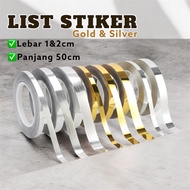 CERAMIC BARRIER STICKER ROLL | Gold Sticker List | Gold Wall List | Silver Sticker List