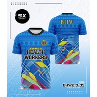 BHW Tshirt Jersey Sublimation t shirt for men t shirt for women CODE#01-【Ready Stock】