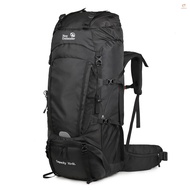 (onlylove)75L Hiking Backpack Large Capacity Camping Backpack with Rain Cover Shoes Warehouse