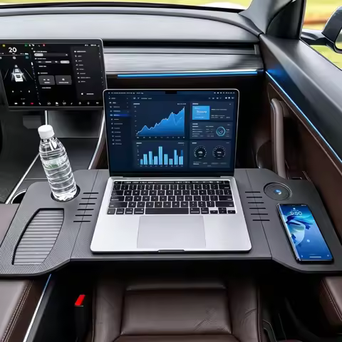 Front Back Seat Table Desk For Volvo XC60 S60 V60 XC90 S90 V90 Laptop Tray Food Desk Portable Office