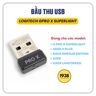 Logitech GPro X Superlight USB Receiver, G502 X Plus, G705, G309