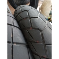 Tayar  xadv Battlax adventure tourer 120/70/17 &160/60/15 1set  used tyre