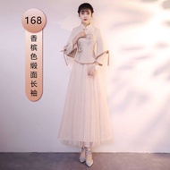 Joso ĐầM Nữ ĐầM Phù Dâu Trung Quốc cô dâu Phù Dâu nhóm đám cưới bạn gái chị em váy Phong cách Trung