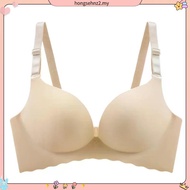 Push Up Bra for Women Seamless Soft Wireless No Wire Pink Blue Black Grey Red Maroon Plus Size No St
